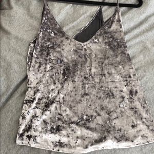 New American Eagle “velvet” loose tank